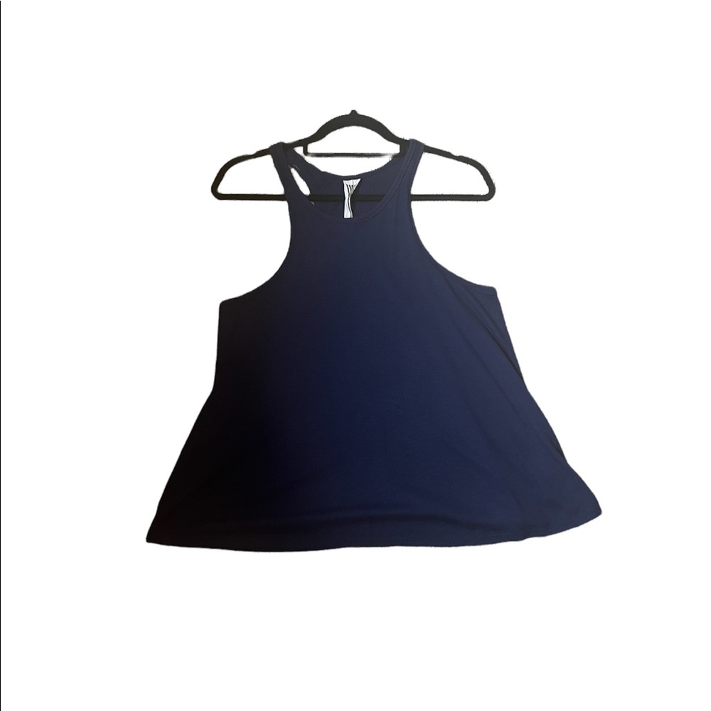 Free people tank top navy color